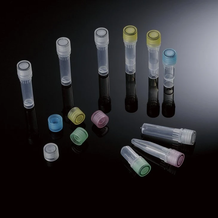0.5ml 1.5ml 2.0ml Externai Thread Sterile RNAse & DNAse Free Cryovials