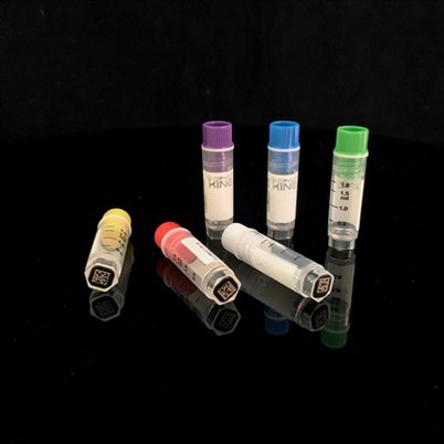 Flacons cryogéniques multicomprimés de 2,0 ml, filetages internes