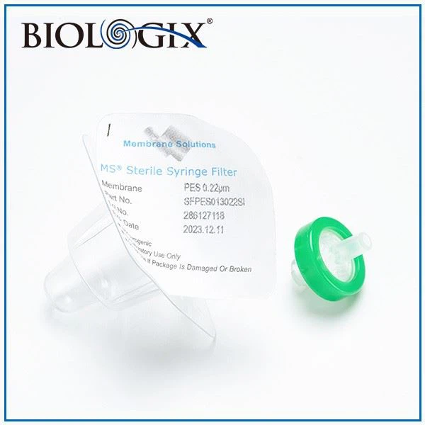 CA PES, Sterile Syringe Filters