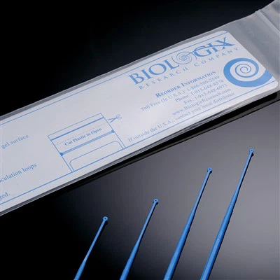 Bleu, Orange 1UL, 10UL stérile PS Emballage individuel emballé inoculant boucles et aiguilles