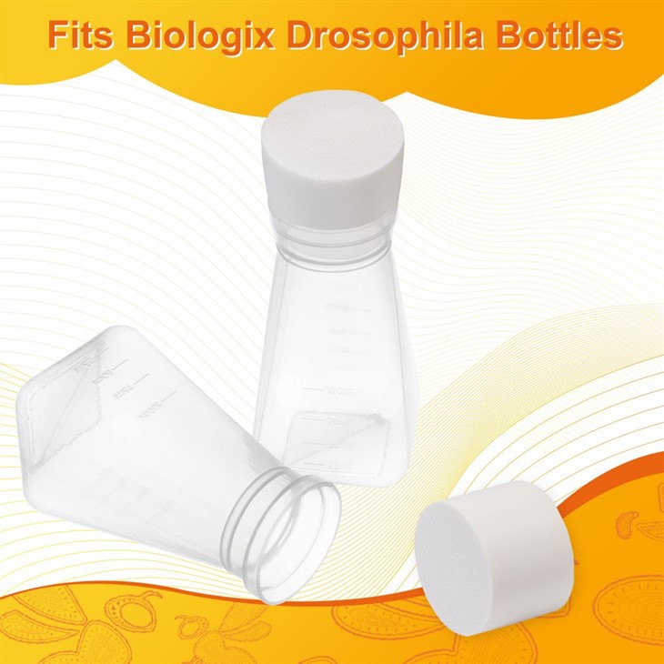 Laboratory Drosophila Vial Plugs for Drosophila Vials and Bottles