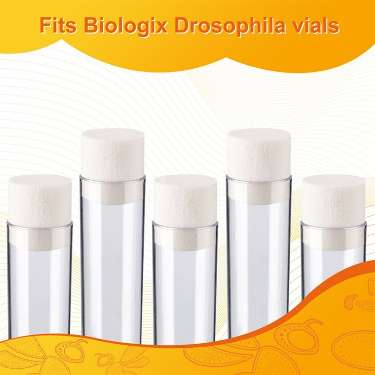 Laboratory Drosophila Vial Plugs for Drosophila Vials and Bottles
